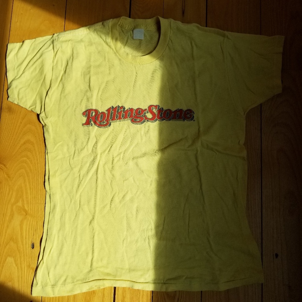 Vintage Rolling Stone Magazine t -shirt 50/50